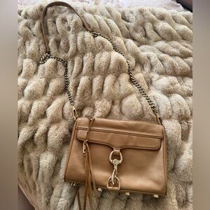 Rebecca Minkoff Tan Leather Crossbody Bag